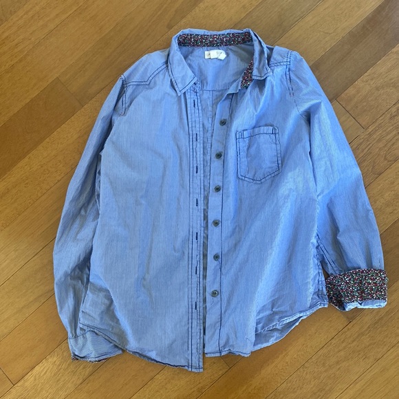 Anthropologie button down Meadow Rue size 4 - Picture 1 of 4